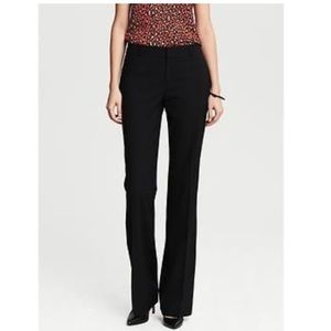 Lot of 2 Banana Republic dress pant trousers black